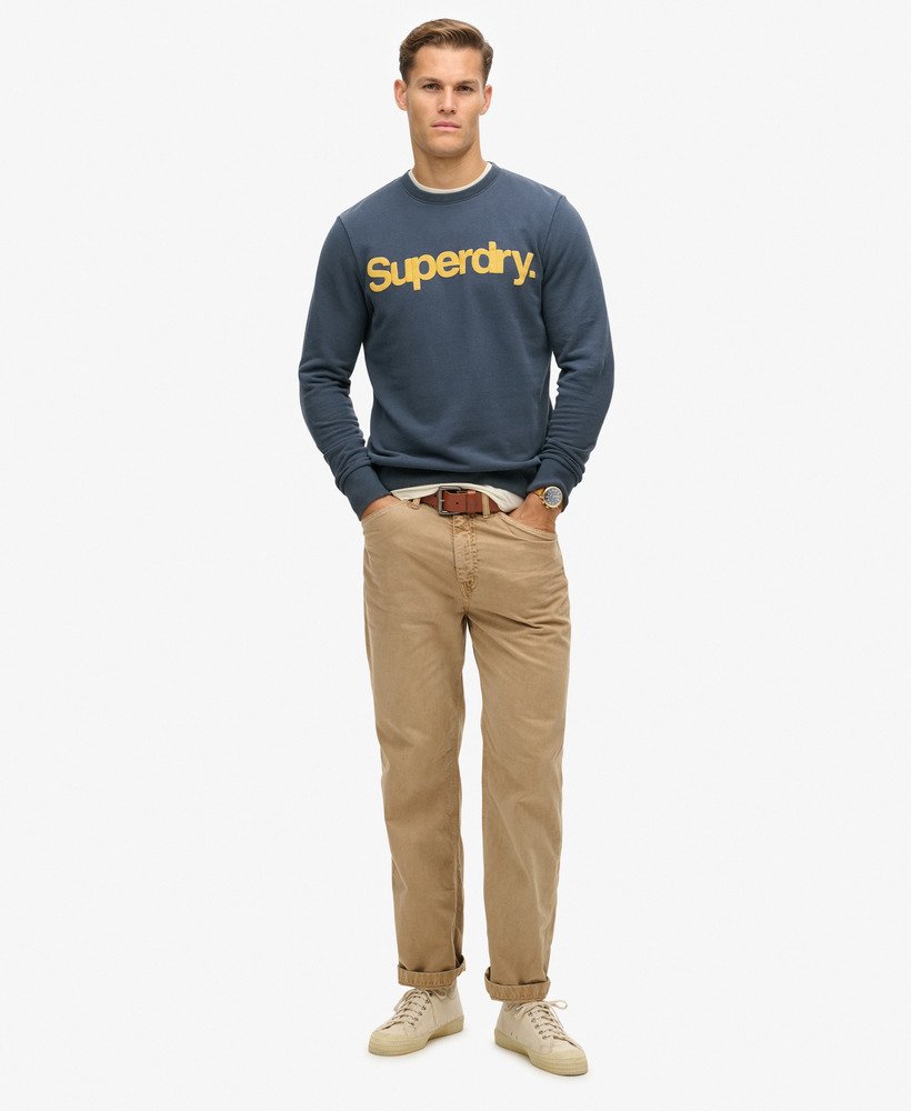 moletom classic core logo na cor lauren navy