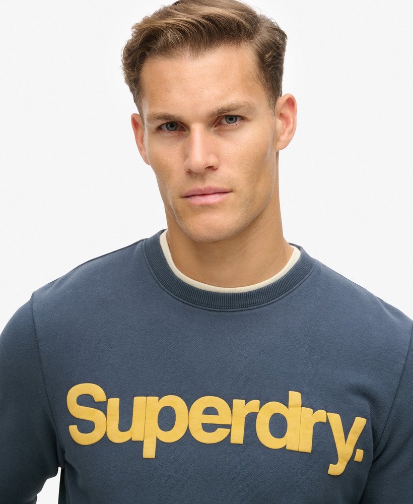 moletom classic core logo na cor lauren navy