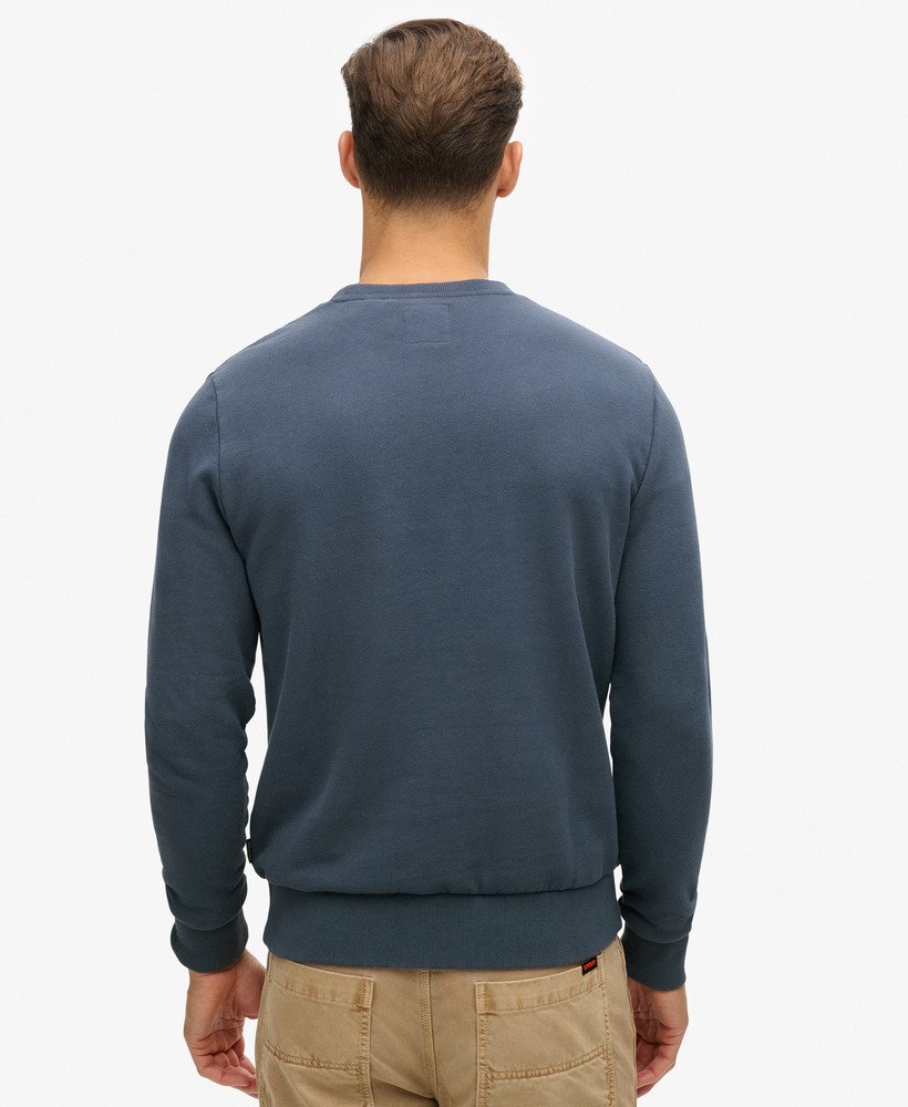 moletom classic core logo na cor lauren navy