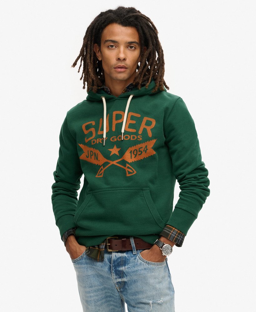 moletom outdoor graphic na cor bengreen mescla