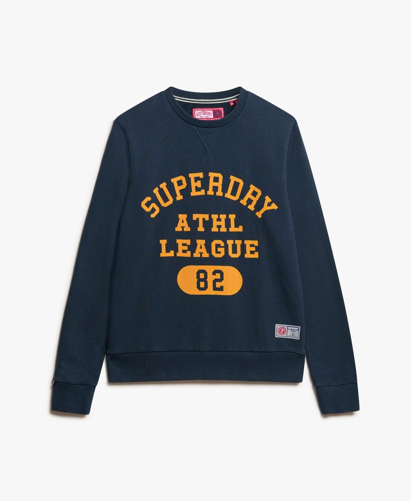 moletom esportivo estampado na cor azul marinho eclipse