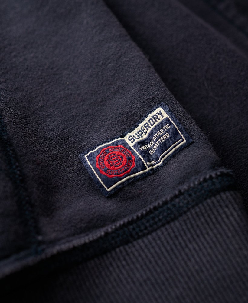 moletom esportivo vintage na cor azul-marinho eclipse