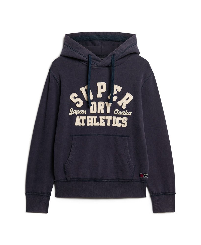 moletom esportivo vintage na cor azul-marinho eclipse