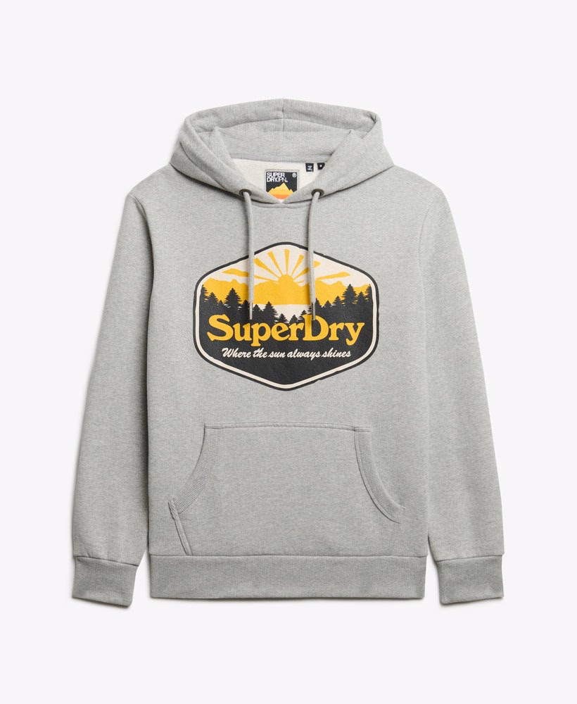 Moletom com aba solar Superdry