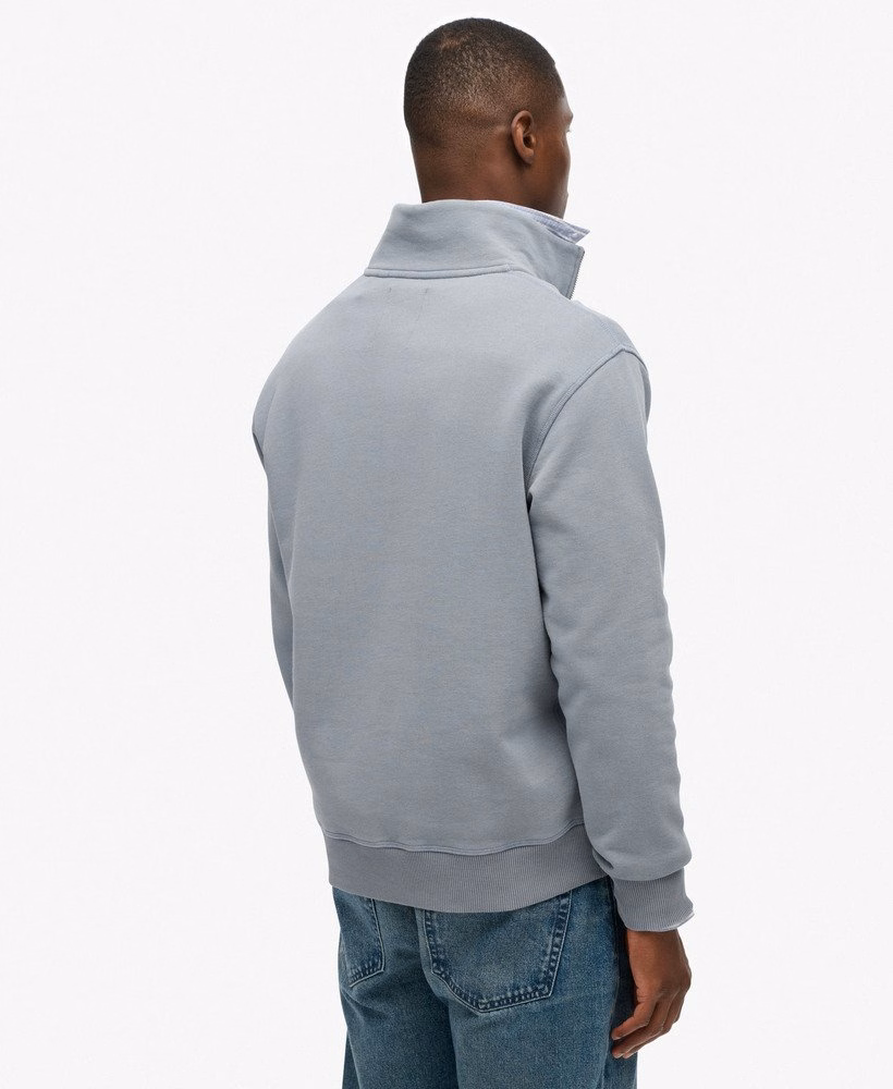 Moletom Athletic Essentials com Meio Zíper