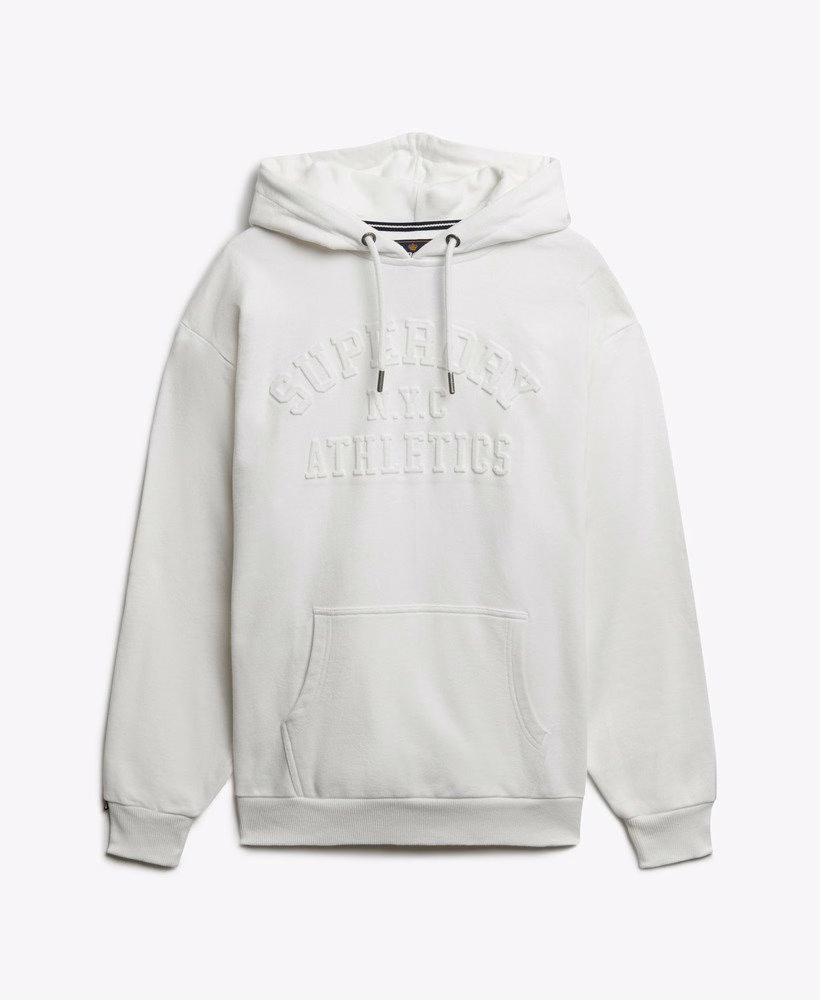 Moletom oversized com estampa esportiva