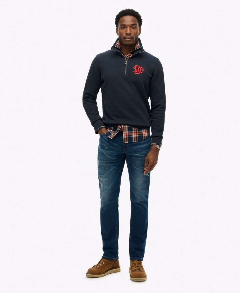 Blusa esportiva SD&Co. com meio zíper