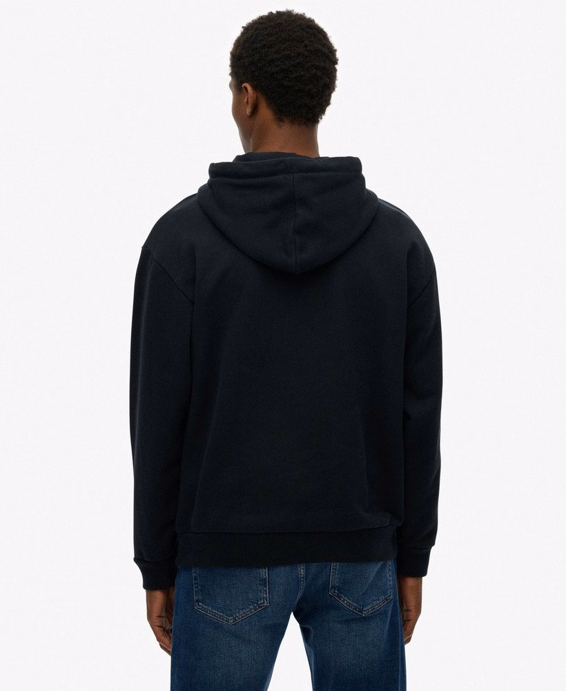 Moletom oversized com estampa esportiva