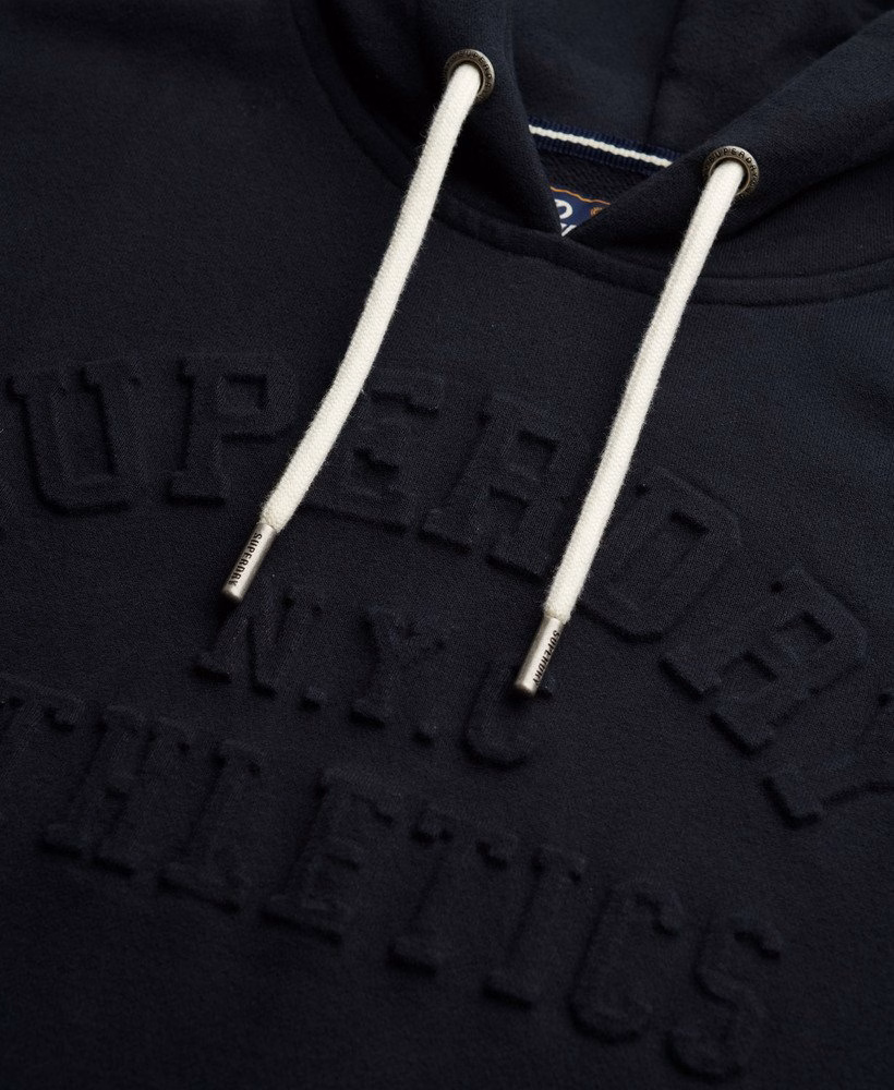Moletom oversized com estampa esportiva