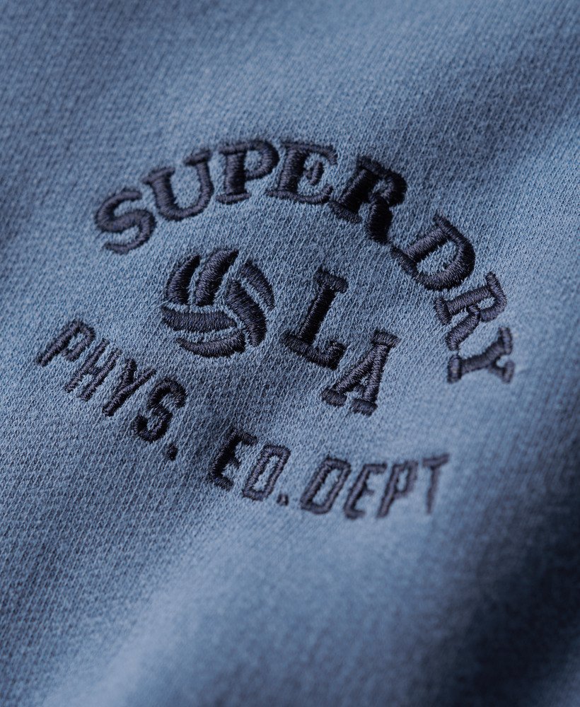 moletom athletic essentials na cor azul wedgewood