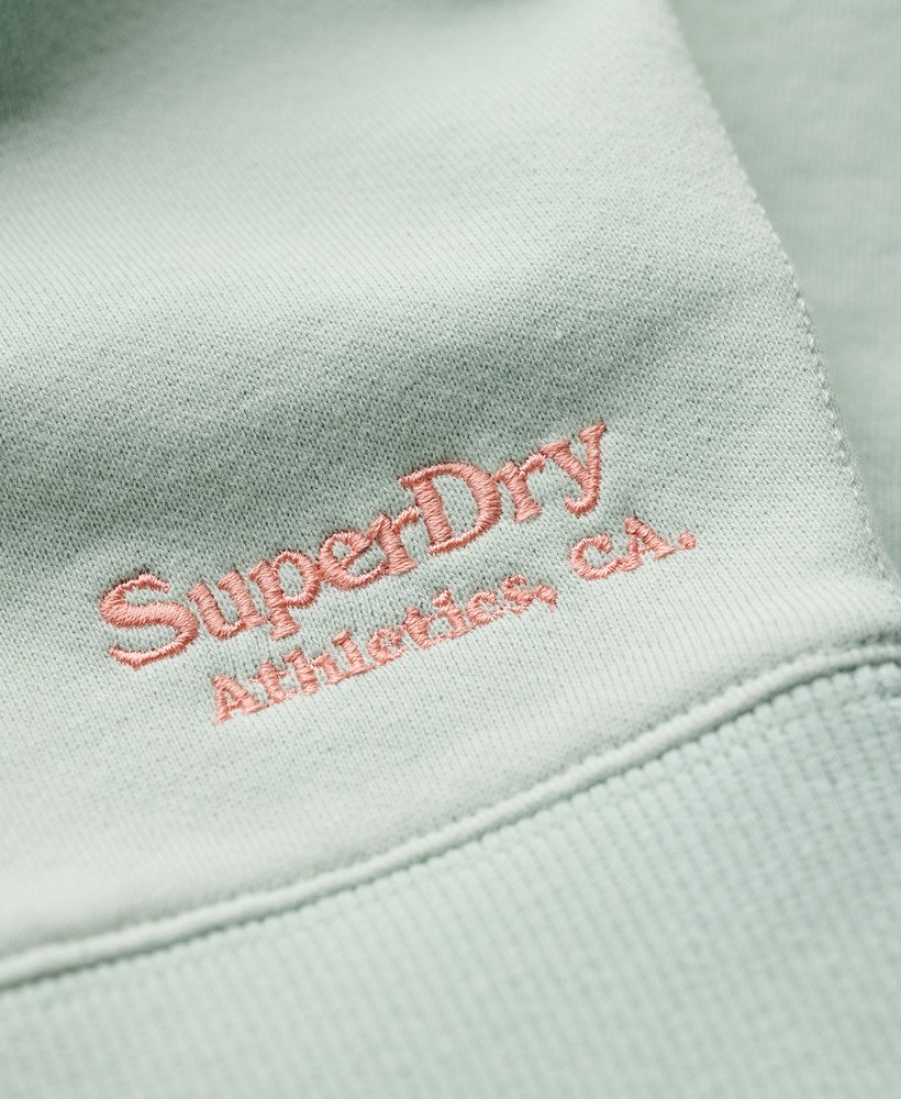 moletom essential logo na cor verde surf
