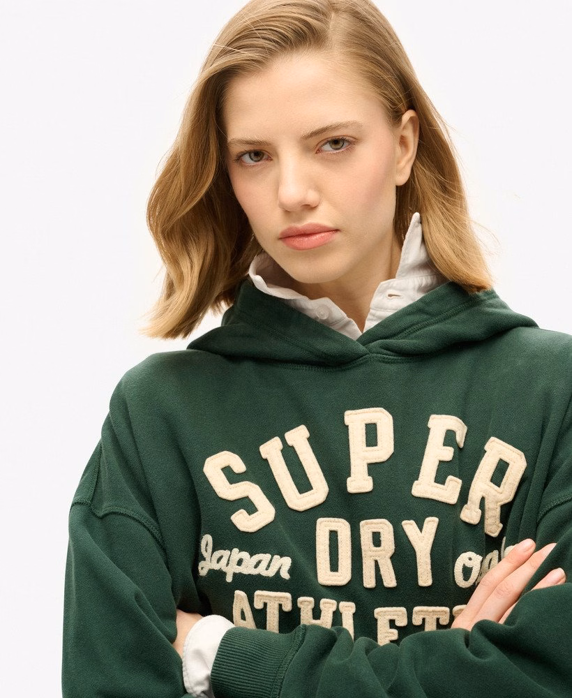 Moletom oversized com apliques da Athletic Essentials