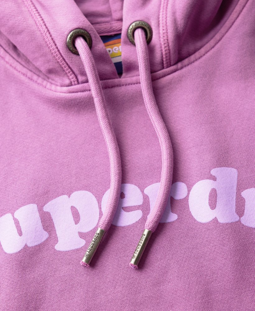 moletom com capuz cooper tonal logo na cor dewberry