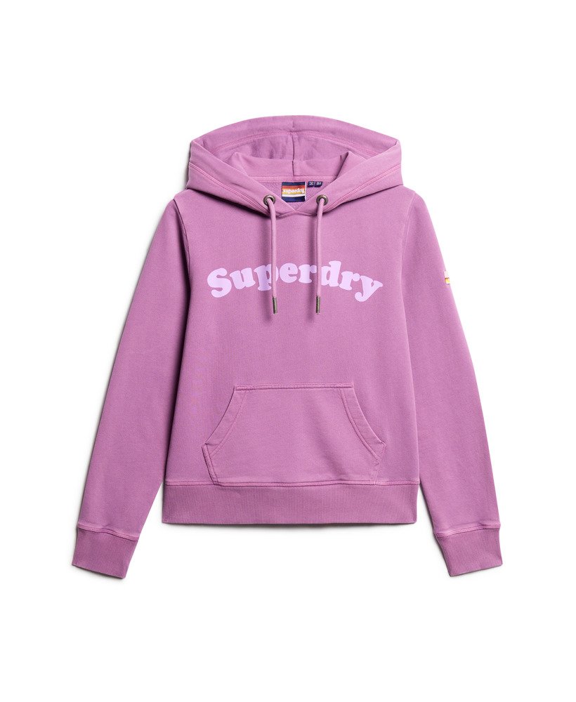 moletom com capuz cooper tonal logo na cor dewberry