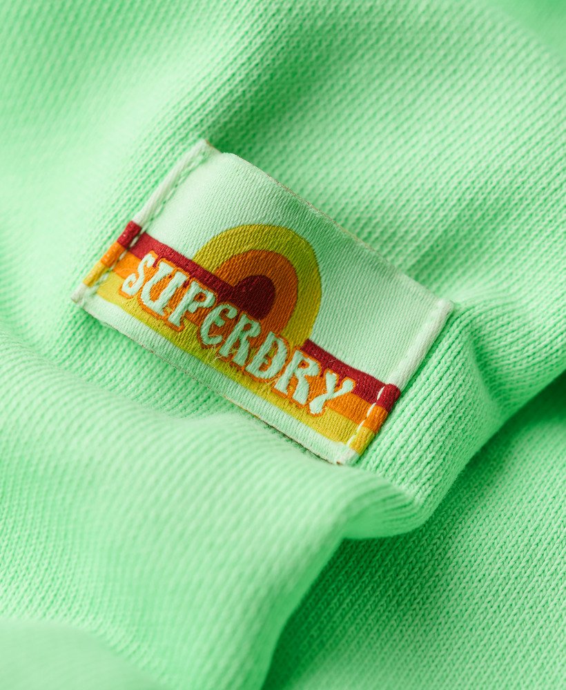 moletom com capuz cooper tonal logo na cor verde menta neon