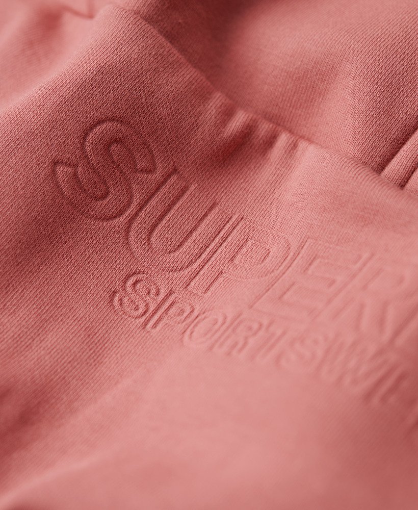 moletom sport tech relaxed com meio zíper na cor rosa murcha