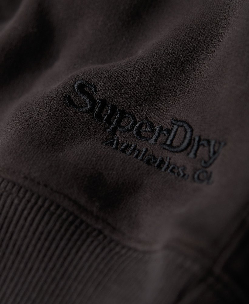 moletom essential logo relaxed fit na cor bison black
