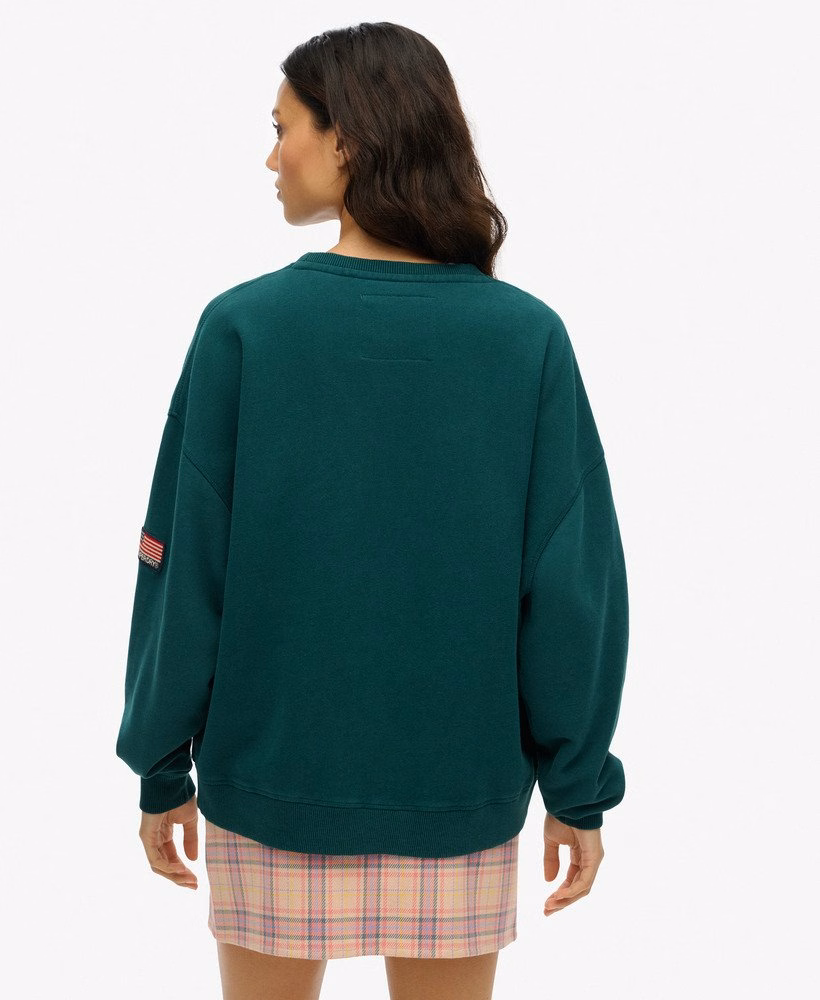 Moletom Athletic Essentials Oversized Crew