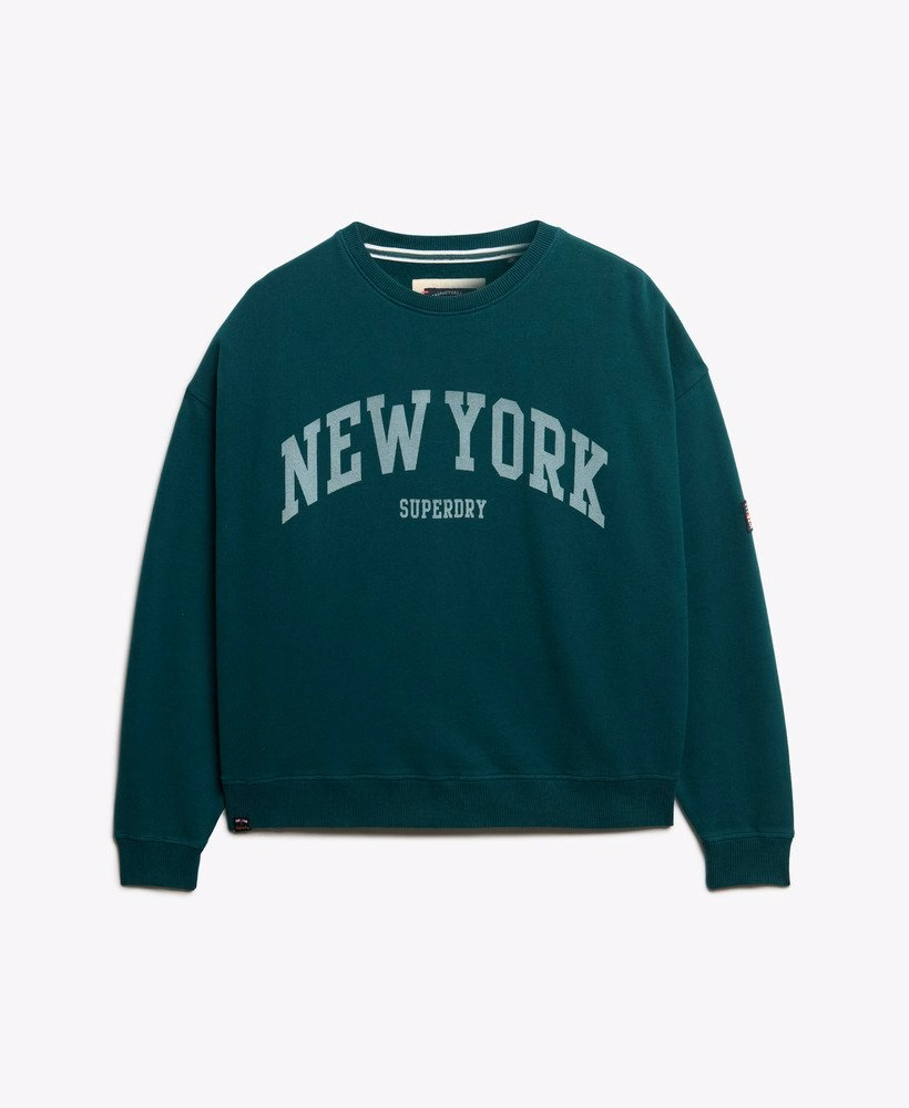 Moletom Athletic Essentials Oversized Crew