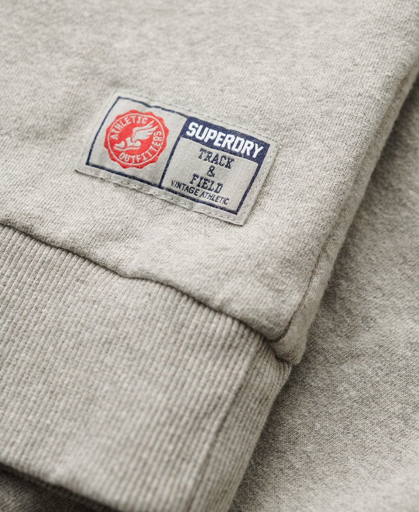 moletom esportivo oversized com estampa na cor cinza mescla.