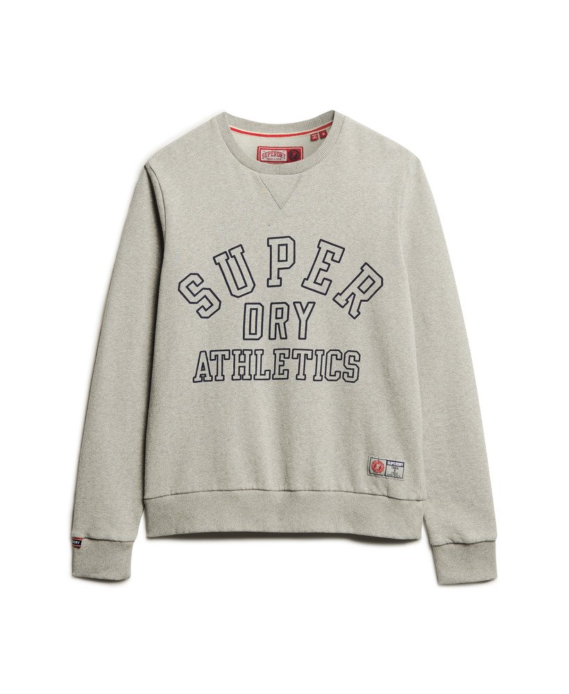 moletom esportivo oversized com estampa na cor cinza mescla.