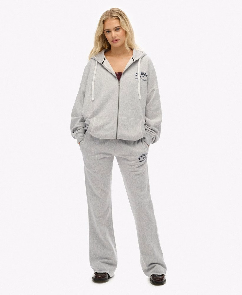 Moletom com zíper oversized Athletic Essentials