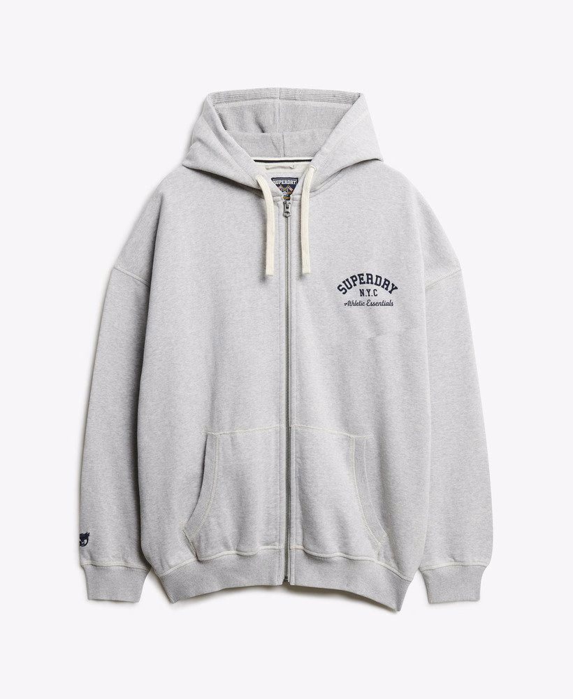 Moletom com zíper oversized Athletic Essentials