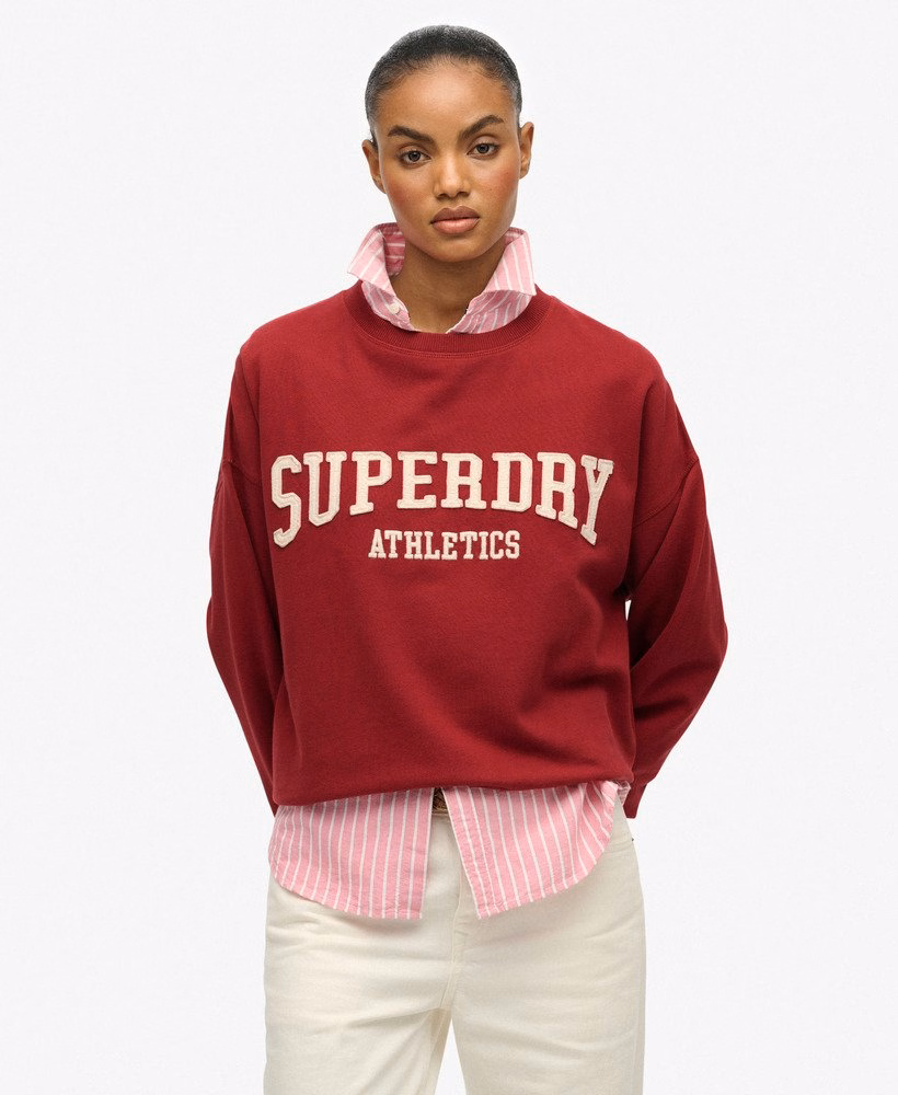 Moletom Athletic Essentials Relaxed Applique