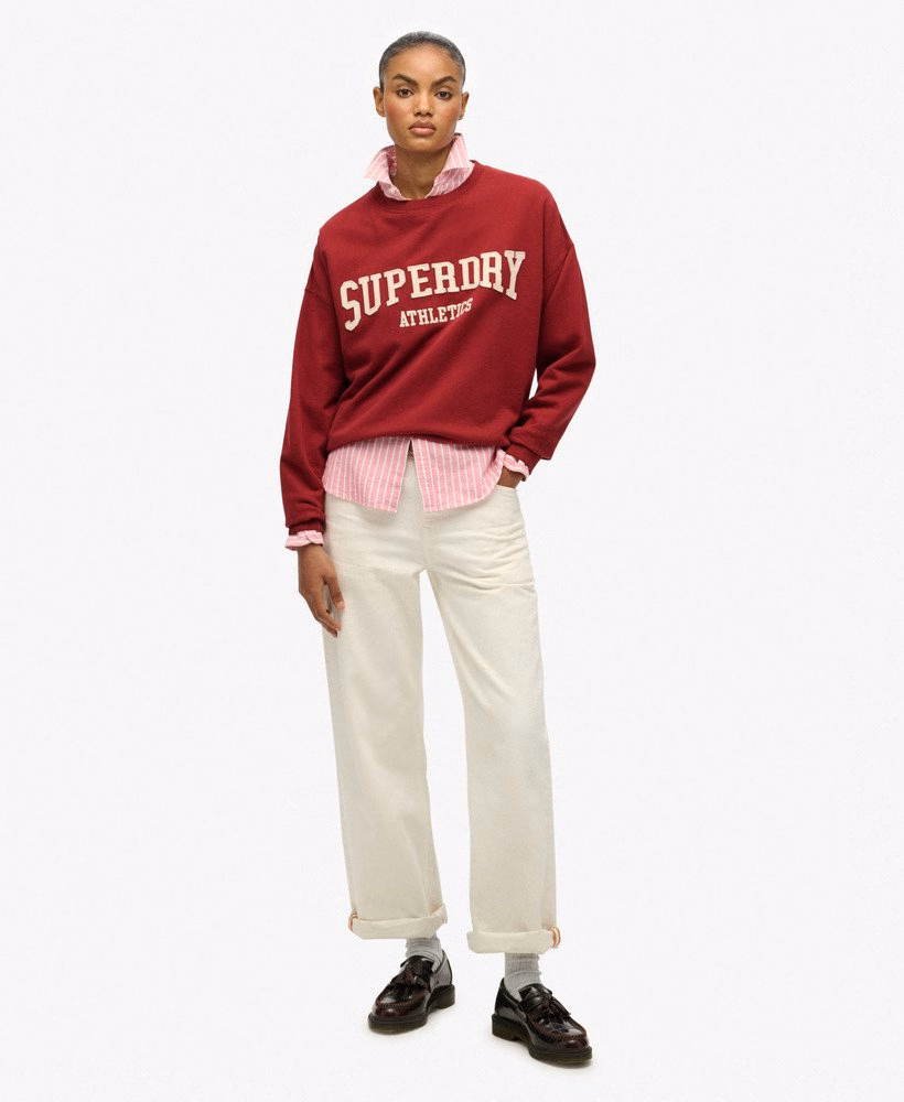 Moletom Athletic Essentials Relaxed Applique