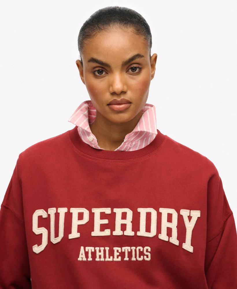Moletom Athletic Essentials Relaxed Applique