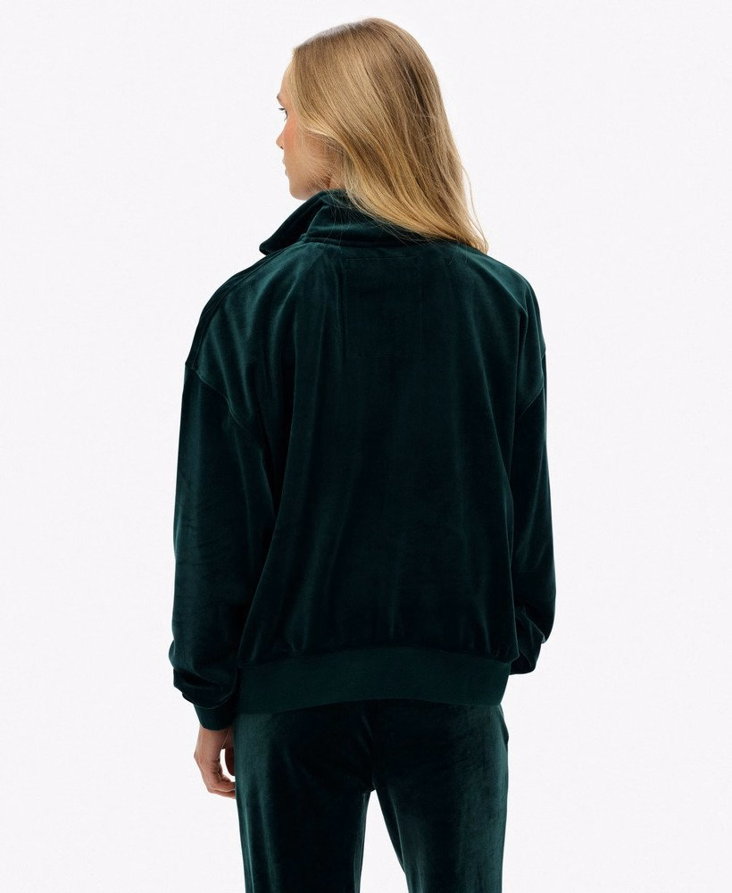 Country Club Velour Quarter Zip