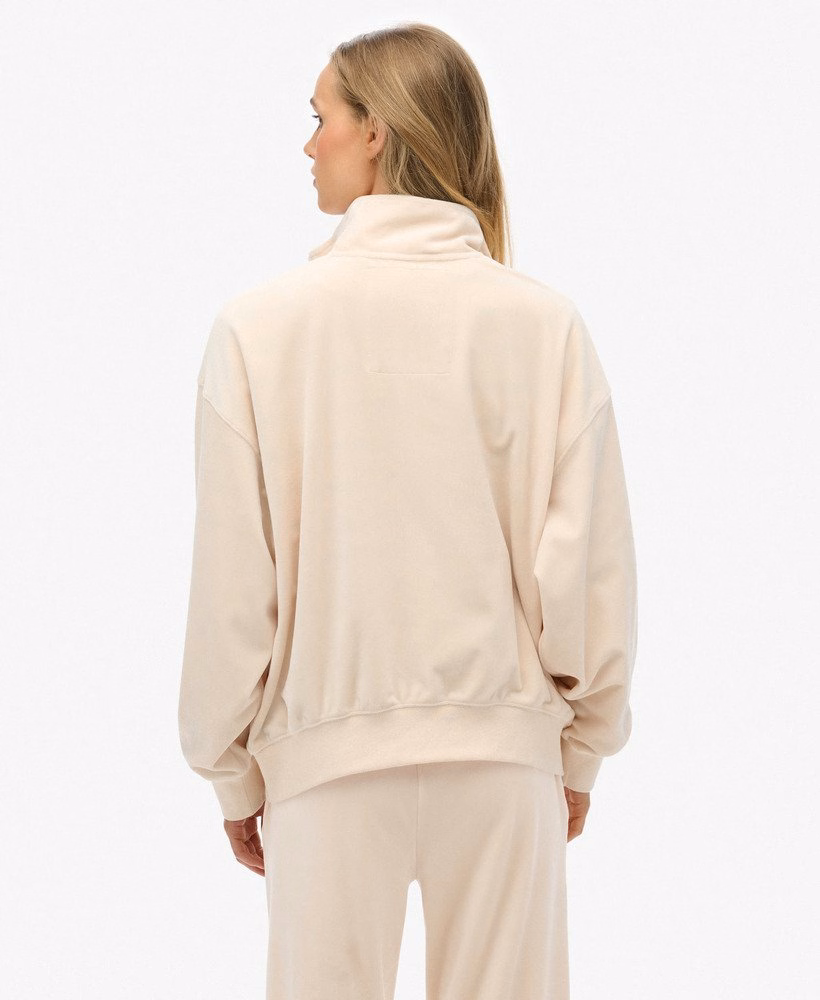 Country Club Velour Quarter Zip