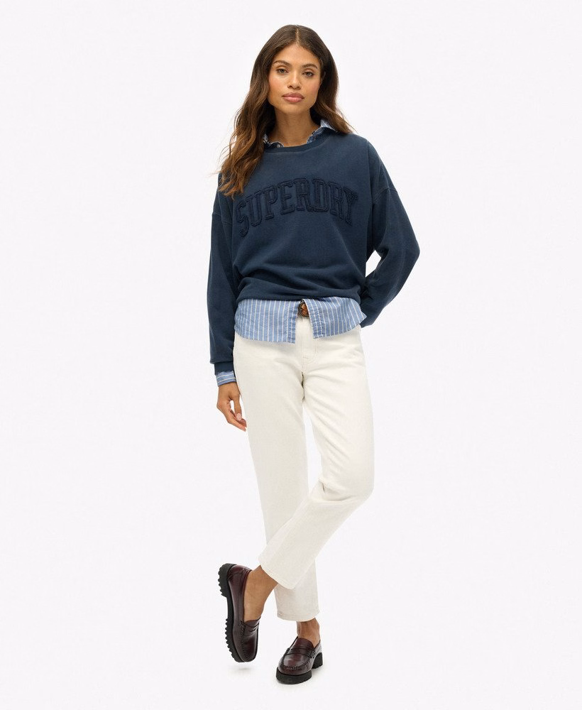 Moletom Athletic Essentials com Apliques Tonais