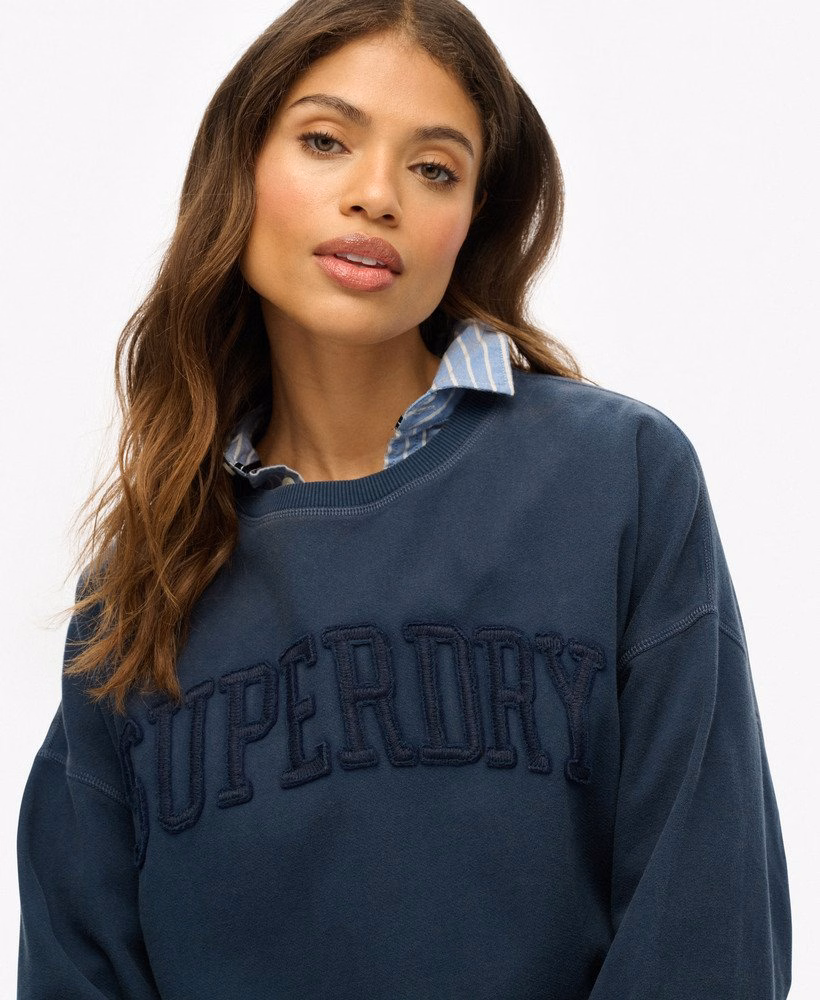 Moletom Athletic Essentials com Apliques Tonais