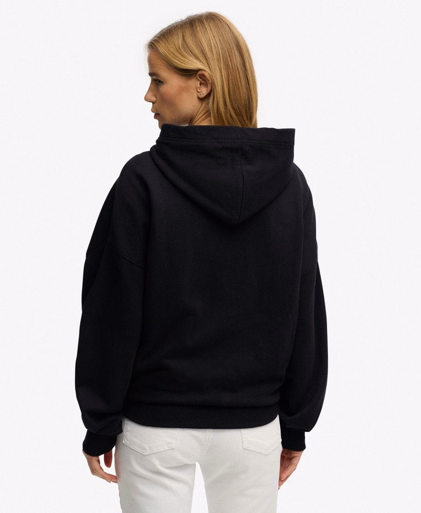 Moletom oversized com detalhes de tatuagem