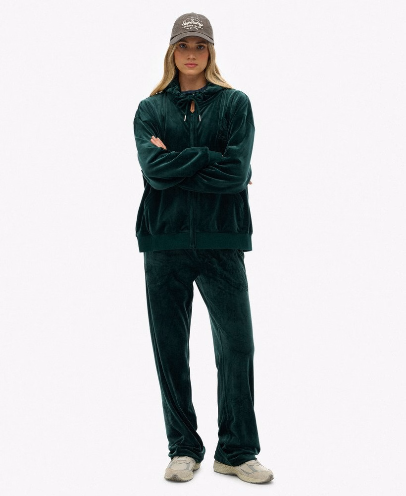 Moletom com zíper Country Club Velour