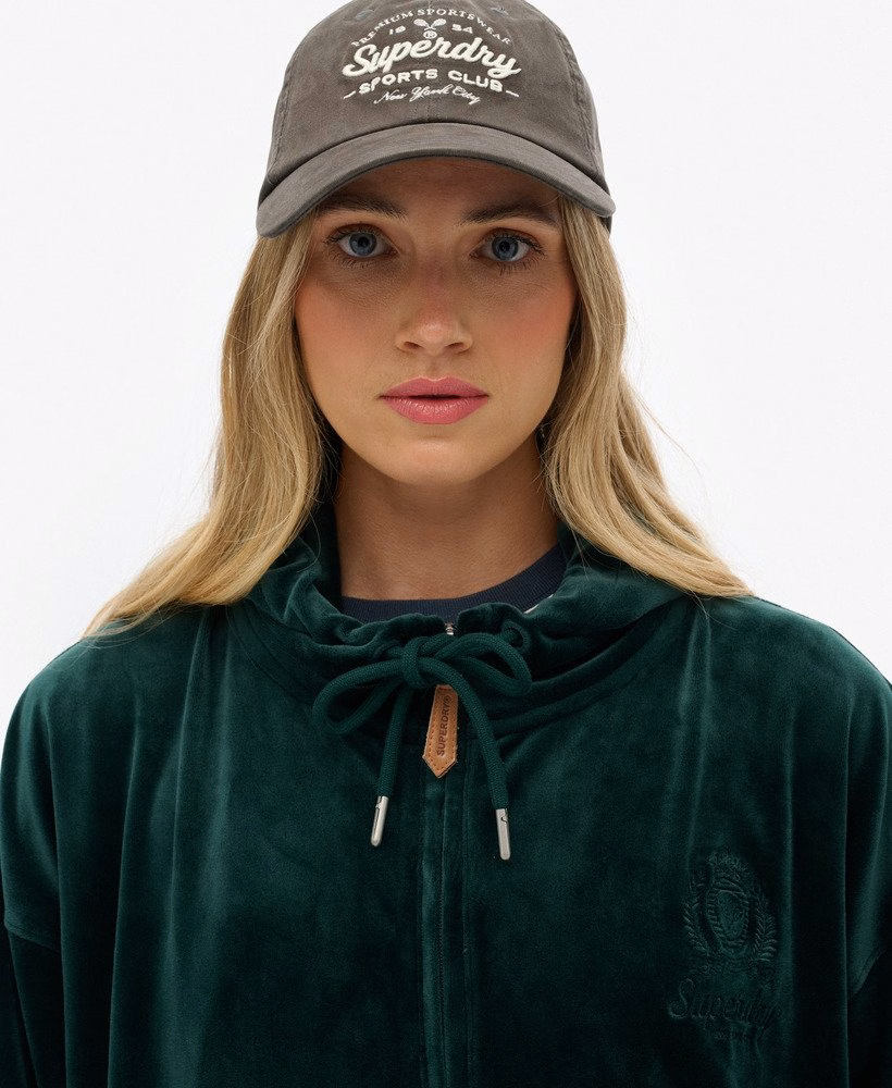 Moletom com zíper Country Club Velour
