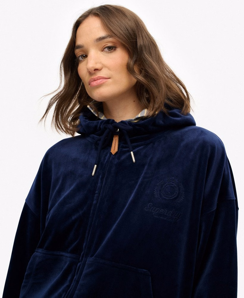 Moletom com zíper Country Club Velour