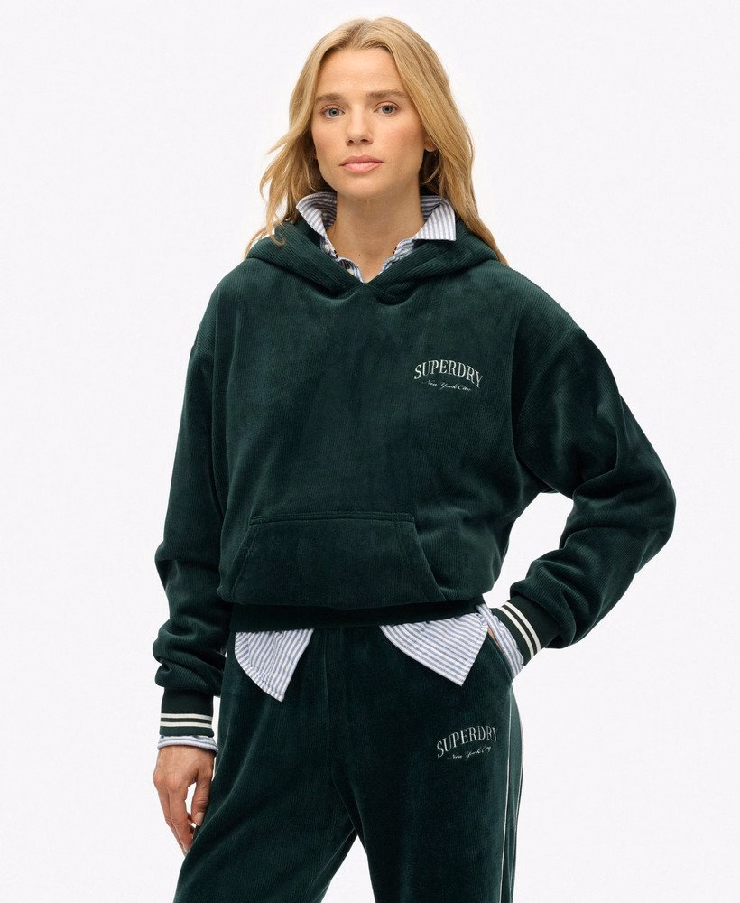 Moletom Country Club Velour Relaxed