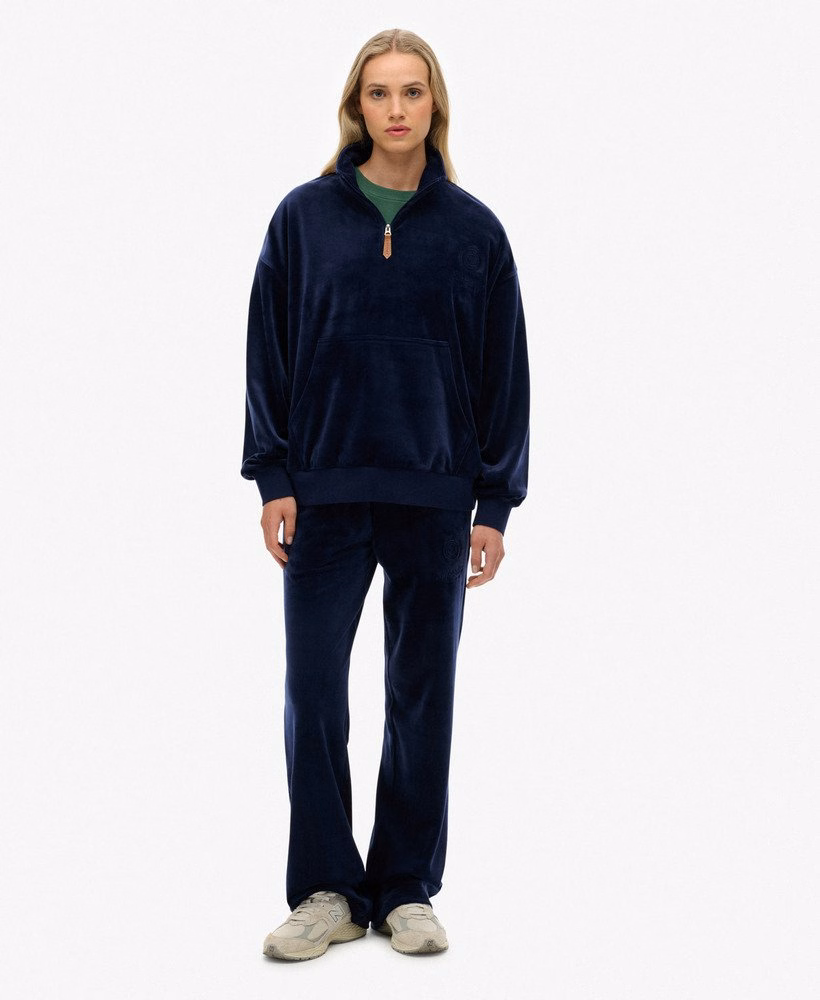Country Club Velour Quarter Zip