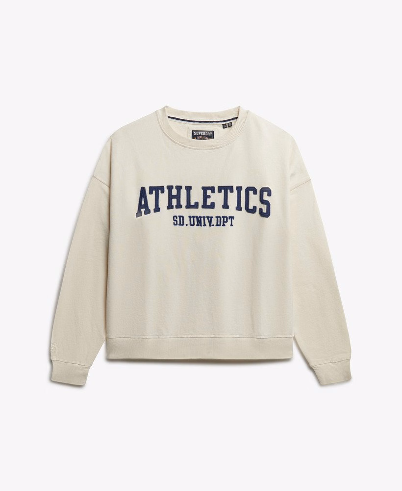 Moletom Athletic Essentials com Apliques