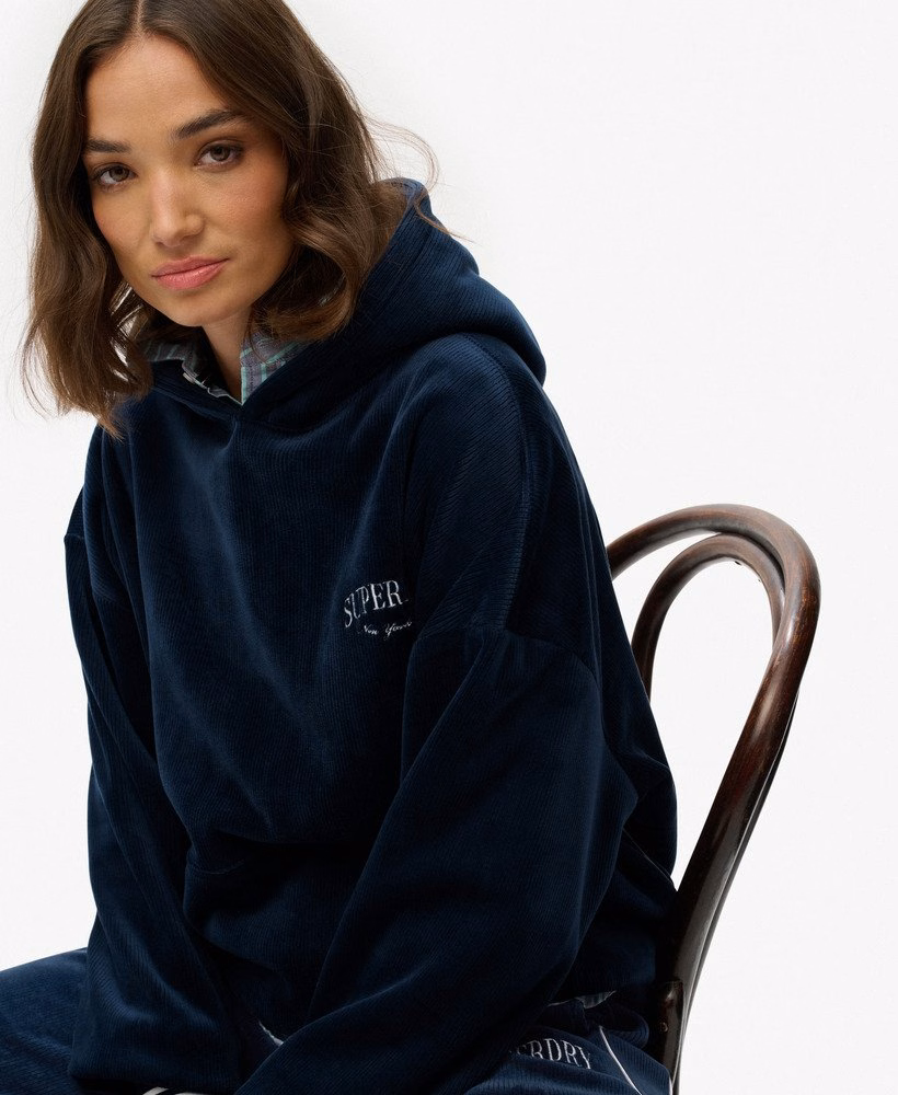 Moletom Country Club Velour Relaxed