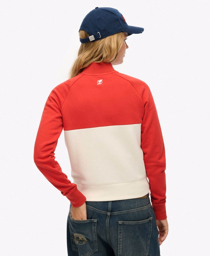 Jaqueta esportiva com zíper da Athletic Essentials