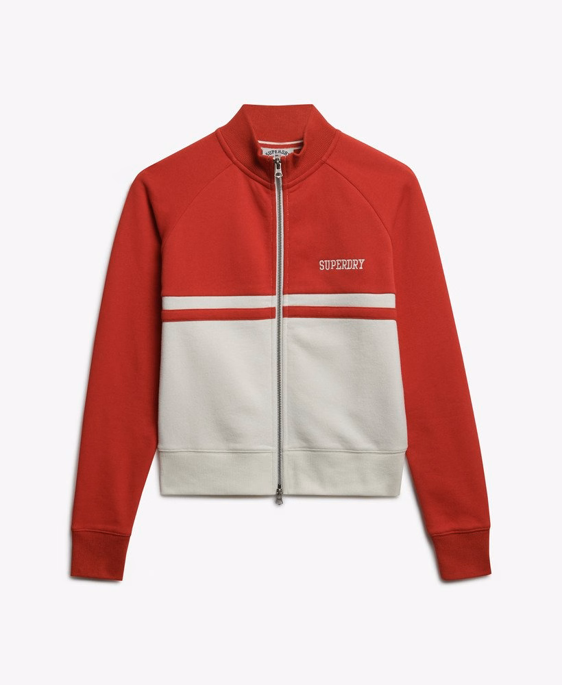 Jaqueta esportiva com zíper da Athletic Essentials
