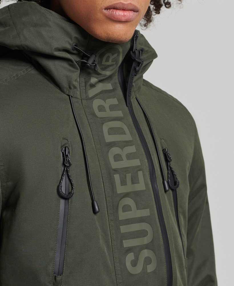 jaqueta corta-vento ultimate microfibre sd na cor verde-oliva da surplus goods