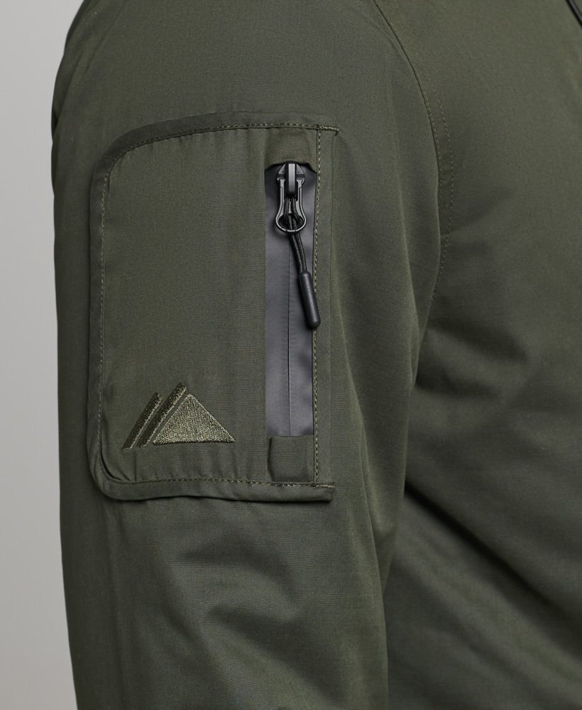 jaqueta corta-vento ultimate microfibre sd na cor verde-oliva da surplus goods