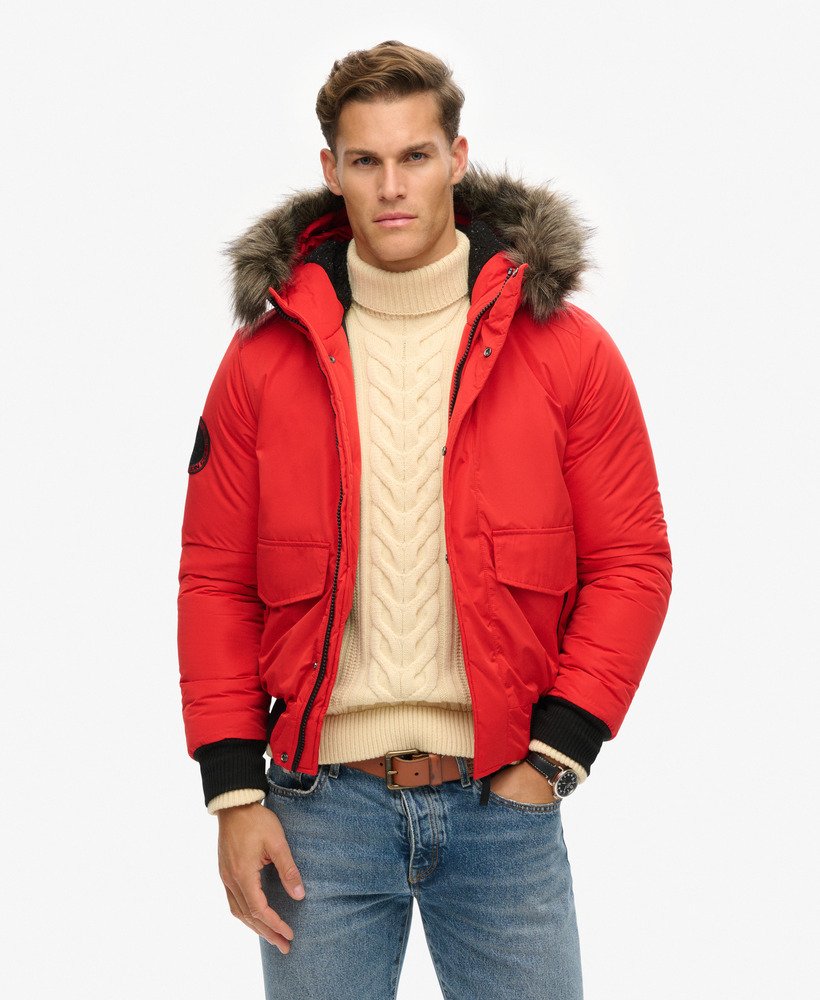 jaqueta bomber everest na cor deep berry