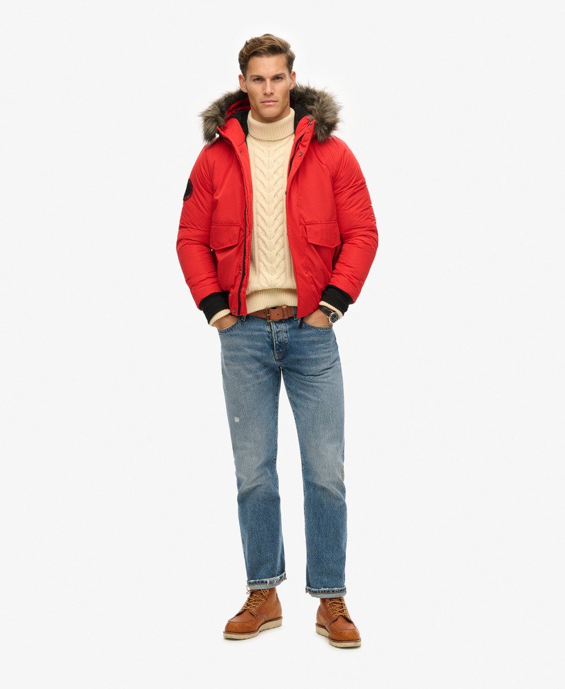 jaqueta bomber everest na cor deep berry