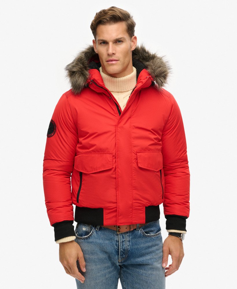 jaqueta bomber everest na cor deep berry