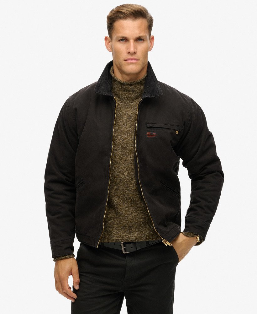 jaqueta surplus ranch na cor preto jato